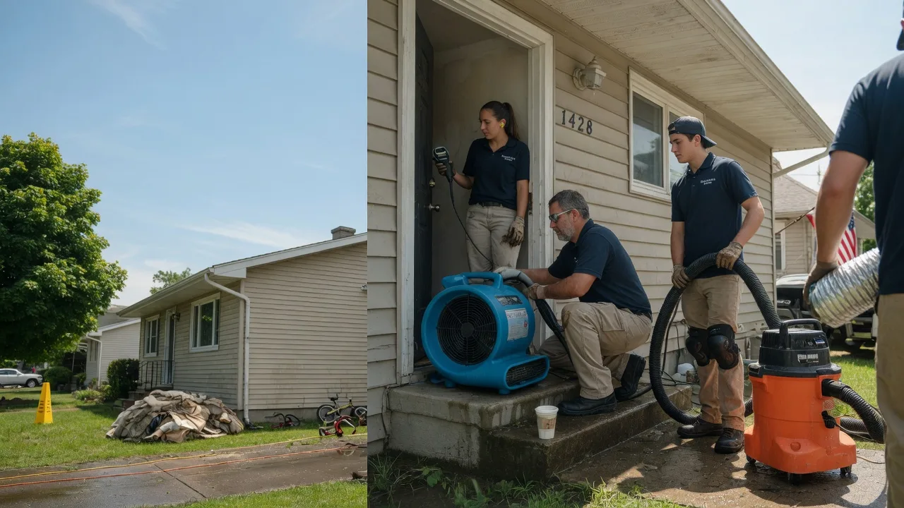 Water Damage Restoration in New Bedford, PA near me